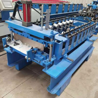 China Building Material Shops Standing Seam Panel Making Machine Roll Forming Machine for sale