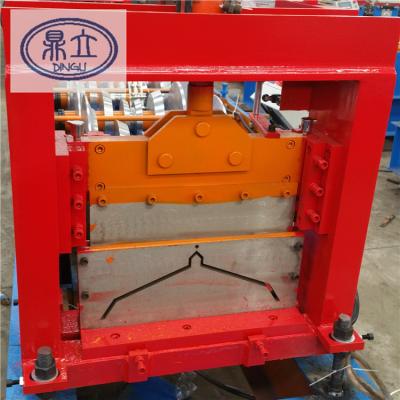 China Building Material Shops China Steel Ridge Covered Panel Roll Forming Machine for sale