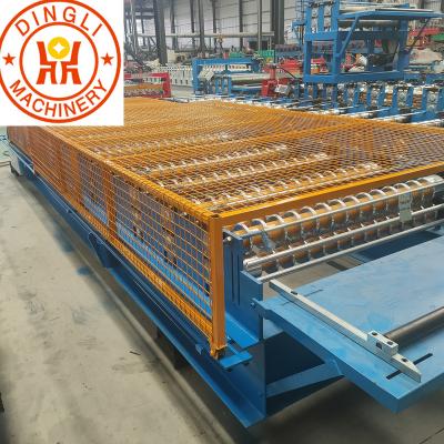 China Building material shops building material machine roof floor deck roll shape making machinery for sale