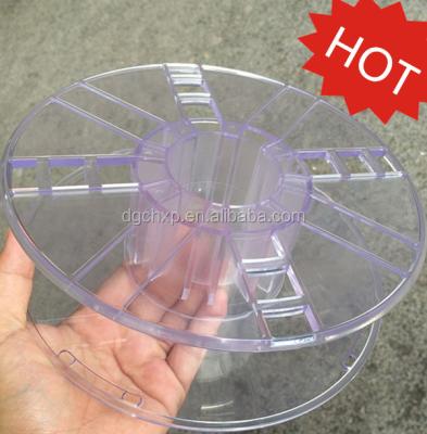 China Perfet for 3d printer filament empty transparent plastic spool for 1kg 3d printer filament for sale