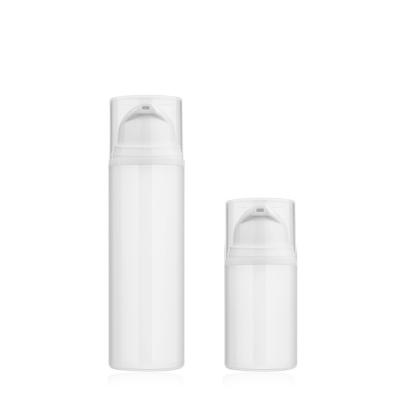 China Round Cosmetic Airless Pump Bottles 30ML 50ML 15ML For Skin Care Serum for sale