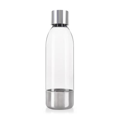 China Silk Screen Printing Logo Stainless Steel Soda Maker Bottle 20 000 PCS Supply Ability for sale