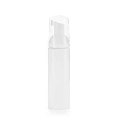 China Foam Pump Bottle for Face Wash Lash Shampoo Skincare , 2.5oz Plastic Bottle with Pump for sale