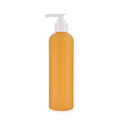 China 200ML 6.6OZ  Soft Touch Squeeze Bottle With Pump Dispenser For HDPE Shampoo for sale