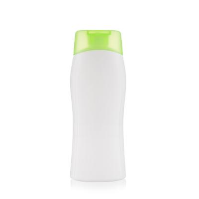 China 350ml Special Shape Shampoo Bottle With Flip Cap Top Packaging for sale