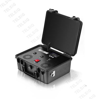 Chine 2.4G / poids du sac à dos 10.4kg de puissance élevée de brouilleur de signal de bourdon de 5.8G GPS LOJACK à vendre