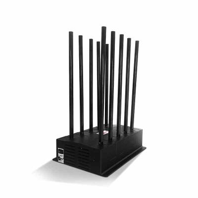 China Wireless 10 Channel Phone Wifi GPS Signal Jammer Blocker Scrambler for sale