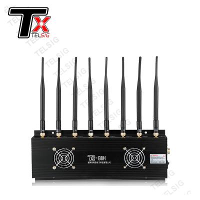 China High Frequency Wireless Signal Jammer Durable Alluminum Alloy Marterial for sale