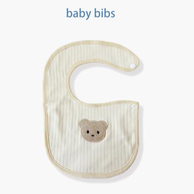 China 40S Baby Washable Cotton Design Cute Animal Plants Design 6 Layers Gauze Feeding Consumption Quick Dry Infant Baby Bib Boy Girl for sale