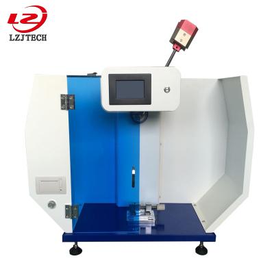 China Charpy plastic material impact testing machine pendulum impact test, izod impact tester 360*240*680mm for sale