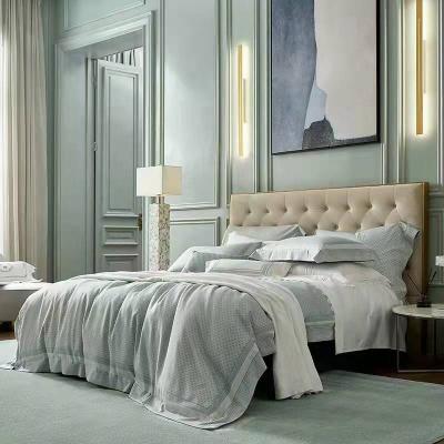 China SROU anti-static 2022 summer new products cotton spring and jacquard series four-piece bedding set for sale