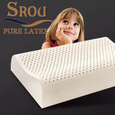 China SROU 2021 New Natural Latex Content 93% Latex Pillows Anti-Static For 6-15 Years Students Purpose Student Pillow for sale