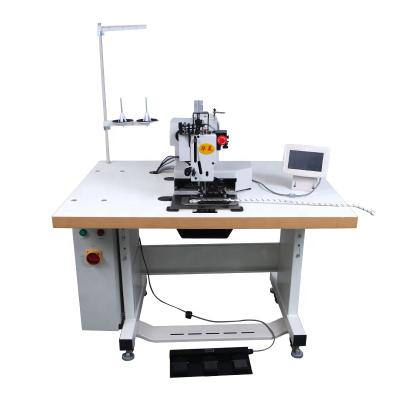 China 2021 leather goods computerized heavy duty machine for climbing ropes and seat belt pattern sewing machine for sale