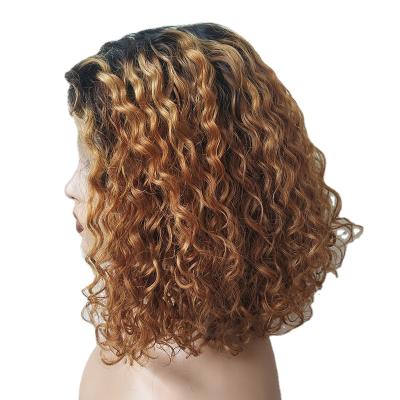 China 150% Density Wholesale Unprocessed Indian Hair Bob Wig Human Hair Wigs Unprocessed T-part Cheap Hair Wigs for sale