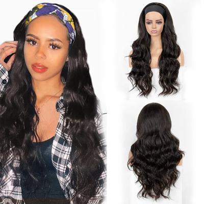 China Wholesale 150% Density Cheap 100% Unprocessed Virgin Hair Wig Headband Wigs For Womenhuman Hair Black Wigs for sale