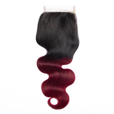 China YICI Natural Soft Wonderful New Arrival Hair 2*6 Hot Selling Beautiful Brazilian Lace Closure Straight Human Hair With Closure for sale