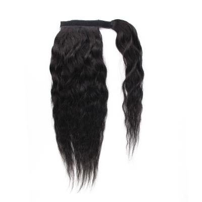 China 100% African Remy Human Hair Drawstring Ponytail Hair Drawstring Ponytail Curly Ponytail Hair for sale