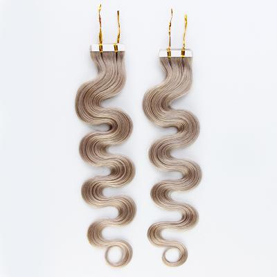 China Silky Straight Wave Hair Extension Wholesale Sellers Cheap Raw Unprocessed Tape In Curly Hair Extensions for sale