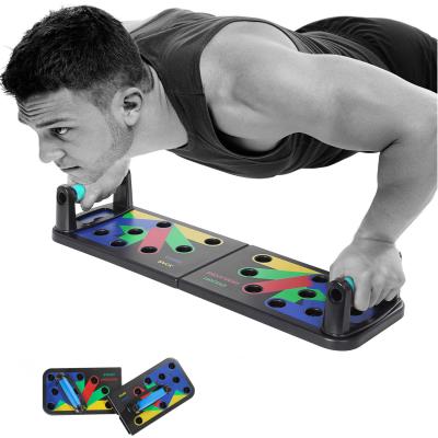 China Exercise Muscle 12 in 1 Multifunctional Foldable Fitness Workout Body Building Pump Strength Board for sale