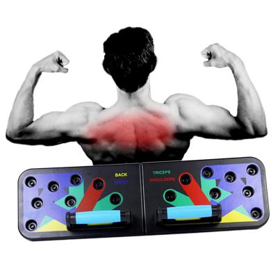 China Foldable Exercise Muscle Body Building Gym Fitness System Workout 12 in 1 Lift Up Board for sale