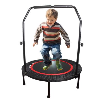 China With Cheap Fitness Mini Folding Protective Net Home Gym Strength Training Trampoline for sale