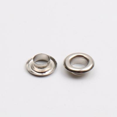 China High Quality Durable Nickel Free Round Shape Iron Metal Garment Eyelet With Grommet for sale