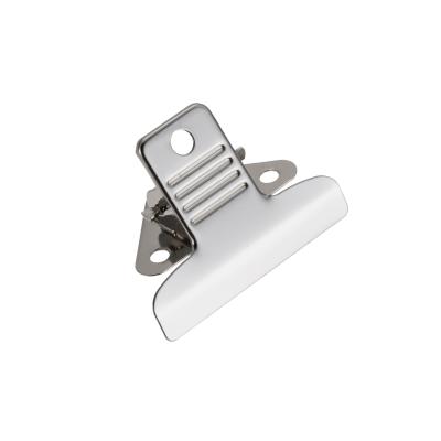 China Metal Standard Folder Binding Clip Metal Bulldog Jumbo Binder Clip Clip For Clipboard for sale