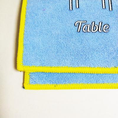 China Sustainable Household Cleaner Mopping Rags Dish Wash Cloth Microfiber Cleaning Cloth for sale