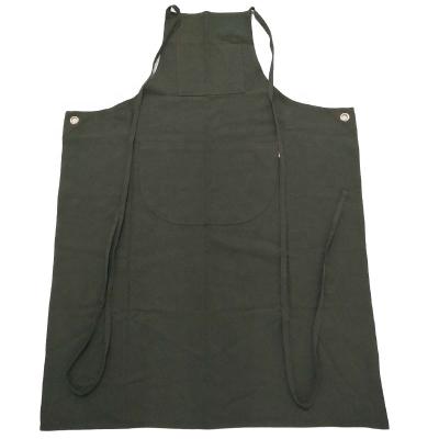 China Wholesale High Quality Customized Canvas High Waist Cotton Delantal Apron Manufacturer for sale