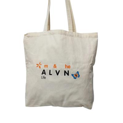 China Recycle China Cotton Bag Wholesale Custom Printed Canvas Tote Bag With Log for sale