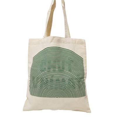 China Recycle China Wholesale Custom Long Handle Eco Cotton Tote Bag for sale