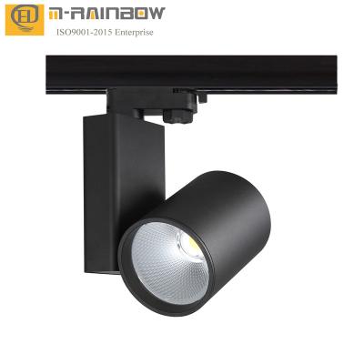 China European Foshan Track Light Store Lights Manufactures 3 fase track spot rail lamp 52w led track light for store for sale