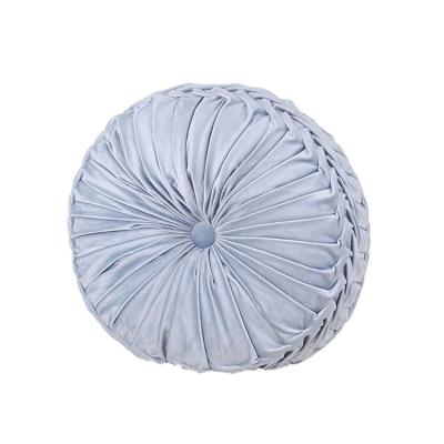 China Household Anti-static Quilting Light Weight Adult Soft Printing Hotel Round Pillow Cushion for sale