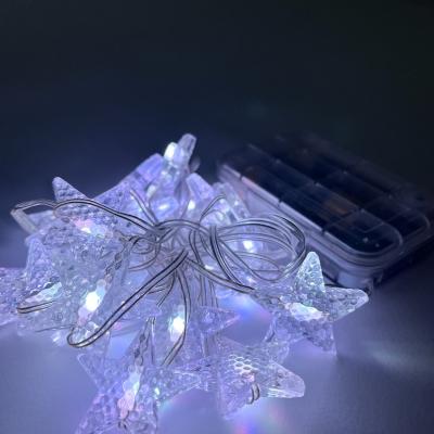 China Hot Selling Waterproof Christmas Tree String Light Pendant Battery Light Twinkle Strip by Kinpack by Kinpack for sale