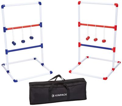 China Outdoor Playset Kinpack Ladder Ball Target Throwing with 6 Outdoor Bolo Balls Family Game for KIS and Adults for sale