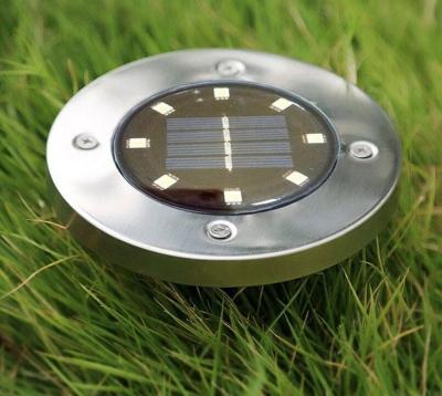 China 2021 New Outdoor Solar Villa Garden Underground Light Yard Light Waterproof Solar Lawn For Decorative for sale