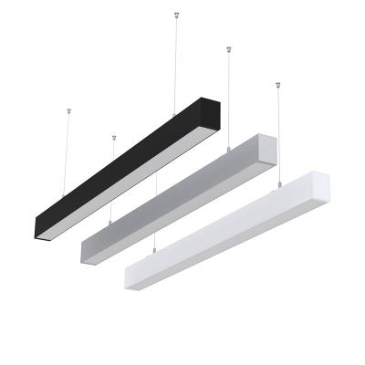 China Desktop CE Approved Full LED Plastic Housing Linear Light Ip20 Not Waterproof LED Linear Light for sale