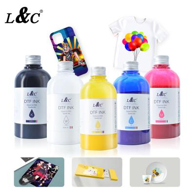 China Hot sale DTF pet movie impresora premium refill dtf ink for dtf L1800 a3 dtf printer ink for sale