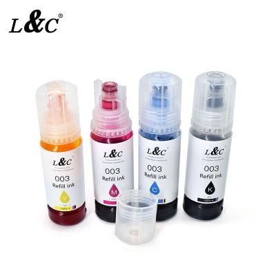 China L&C Size Quality 003 Dye Printing Inks For Epson T126 T127 003 Paper PE for sale