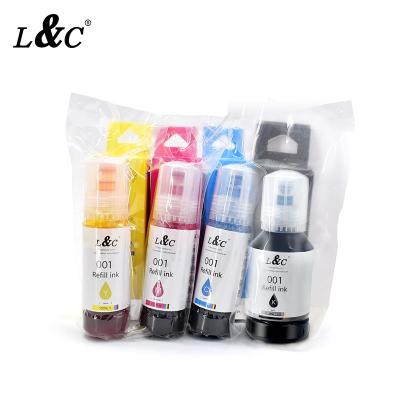 China L&C 001 EP001 002 003 004 Refill Inkjet Compatible Inkjet Printer Ink For Epson /6170 L4150/4160/6160/6190 001 EP001 for sale