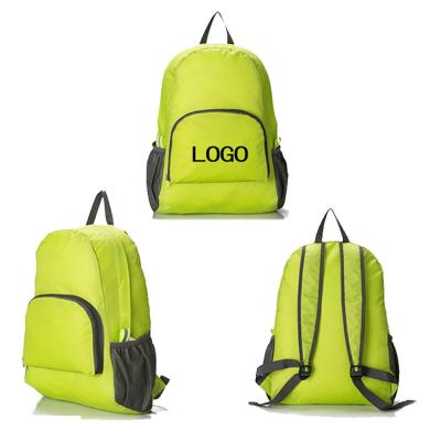 China Wholesale Cheap Waterproof Foldable Custom Backpack Bags As Promotion Gift for sale