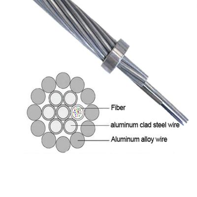 China Factory Manufacturer Ground Wire OPGW Cable Single Mode 36 Core Fiber Optic Cable OPGW2 for sale