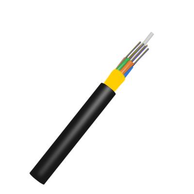 China Outdoor Self Supporting ADSS Cable 16 Core Single Mode Fiber Optic Cable High Quality for sale