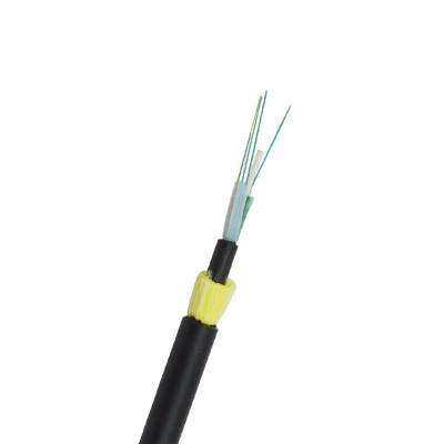 China Outdoor Self Supporting ADSS Cable 16 Core Single Mode Fiber Optic Cable High Quality for sale