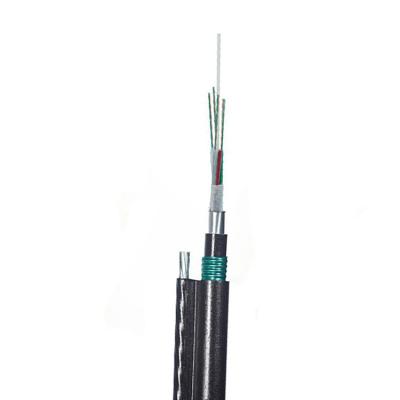 China Telecommunication GYTC8S Outdoor Single Mode G652d Figure 8 Fiber Optic Cable 10 Core Outdoor Aerial Multi Core for sale