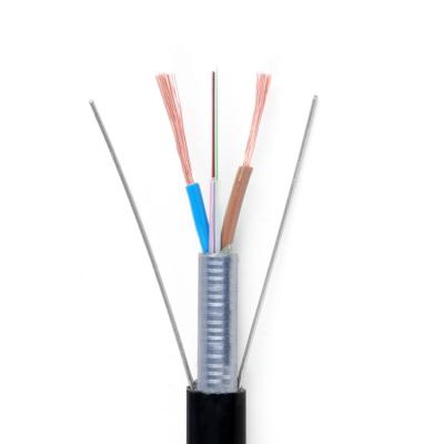 China 12 Core Single Mode Photoelectric Photoelectric Composite Power Fiber Optic Cable for sale