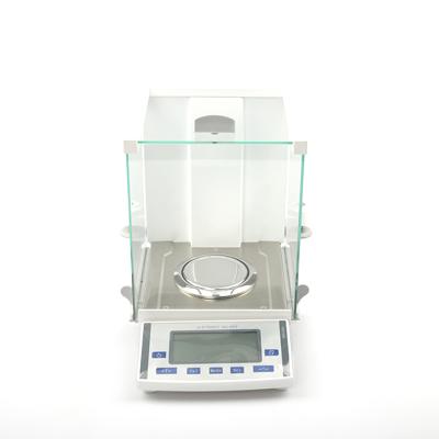 China Back Type Analytical Balance ES2035A Electromagnetic Force Sensor LCD Display 0.01mg Detachable Types for sale