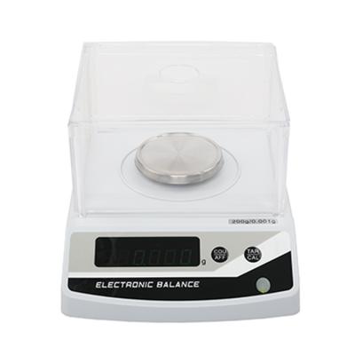 China Green Tare Function Fast And Stable Electronic LED Display Mini Precision Chemical Balance Digital Scales 175x165x90 for sale