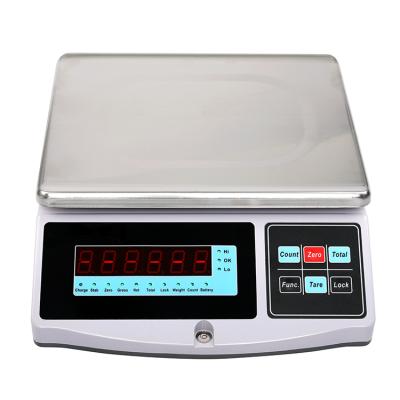 China industrial digital supermarket scale dubai balance 295x230mm gram supermarket types of rs232 scale for sale