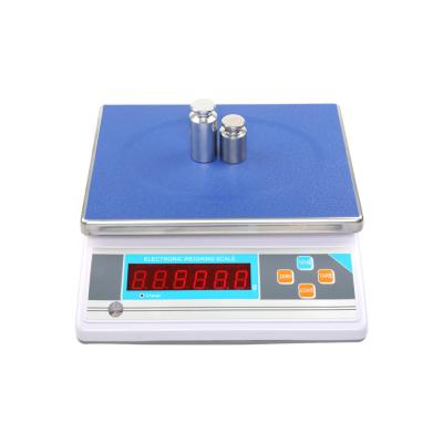 China Good Automatic Price Calibration Red LED Display Electronic Scale 280x210mm for sale